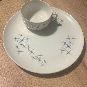 Mcm Atomic plate and cup
